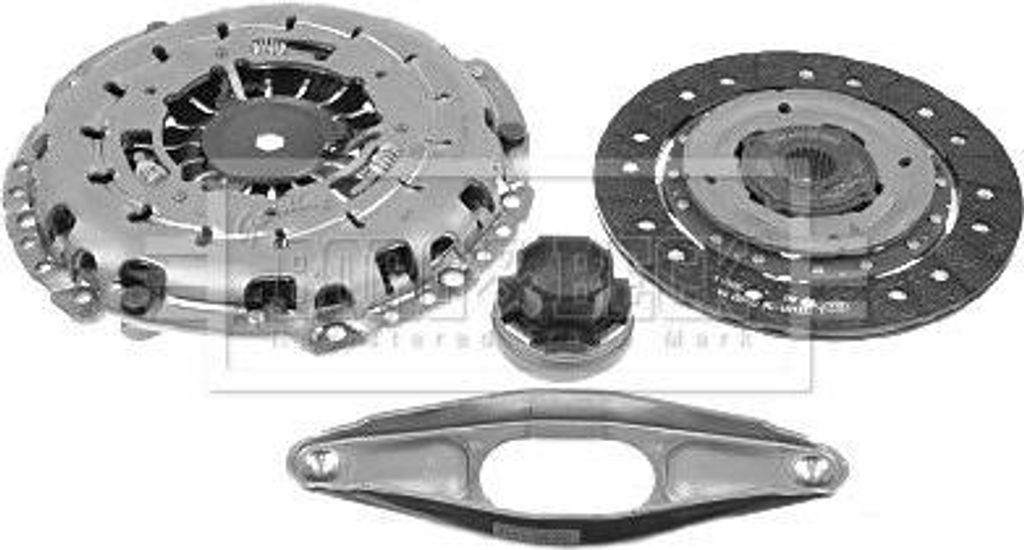BORG & BECK HK2612 Kupplungssatz OE 7628091 kompatibel mit 1er E81, 1er E87, 1er F20, 1er F21, 1er E88, 1er E82, 2er F23, 2er F22, 3er E90, 3er F30...