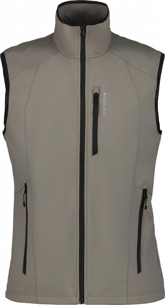 Icepeak Bogata Softshell Weste Herren, Farbe:Grau, Größe:50