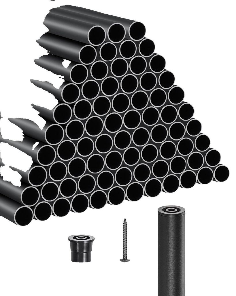 VEVOR Rampe d'escalier 101er Set φ19x813 mm Aluminium Image du produit 