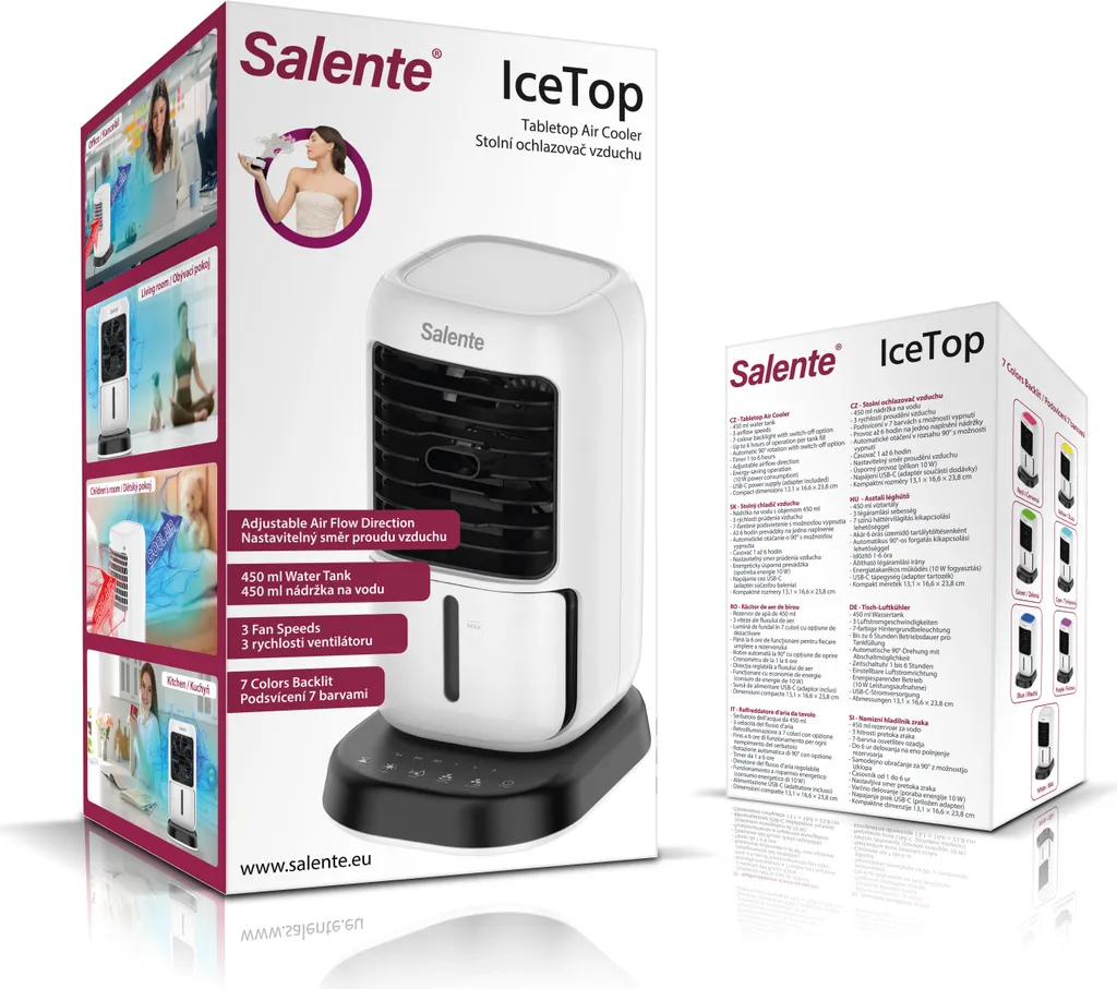 Refroidisseur 3-en-1 pour bureau Salente IceTop idéal pour le télétravail