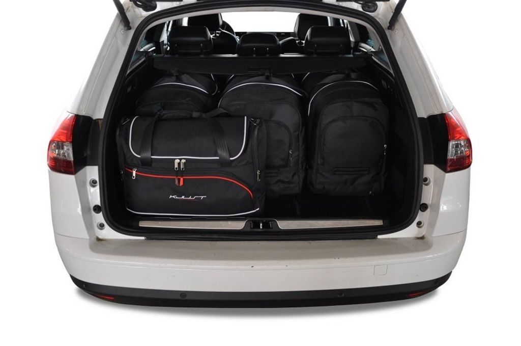 Citroen C5 Tourer 2008-2017 Kofferraumtaschen Set 5 Stk