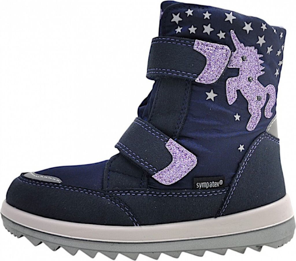 Richter Mädchen Stiefel in Blau, Größe 29 Stiefel