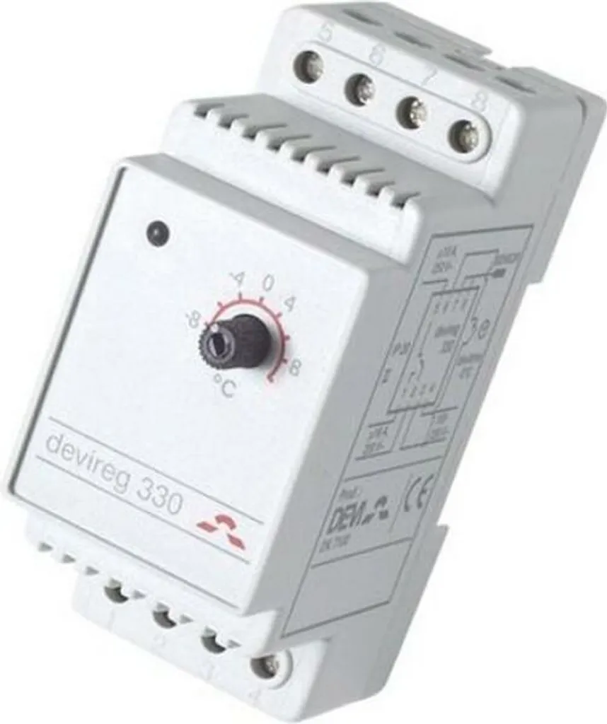 Thermostat de régulation pour traçage thermique -10 +10°C DeviReg - 2