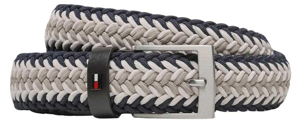 Tommy Hilfiger - Gürtel für Herren, geflochten, Logo NA1442 Produktbild 