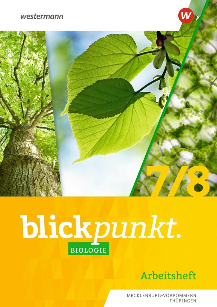 Blickpunkt Biologie 7 / 8. Arbeitsheft. Für Obrázok produktu 