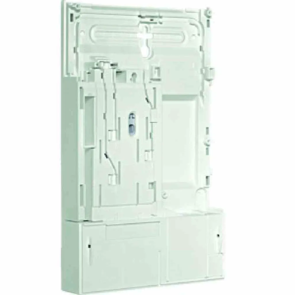 Support Compteur Triphasé Hager KU33LHE Blanc pour Rénovation Tableau