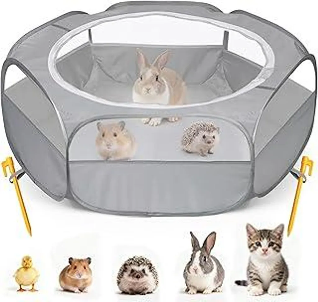 Tenda Recinto MAIKEHIGH per Piccoli Animali - Pieghevole e Sicura
