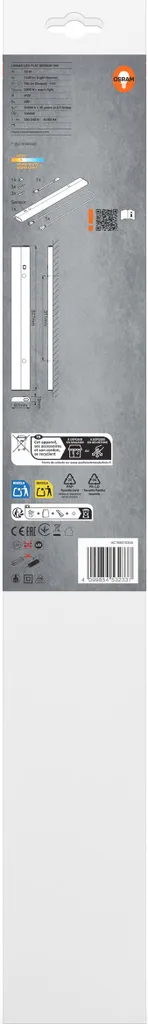 Solution Éclairage Sous Placard LED Osram 53cm Sensor Blanc Chaud 12W - 3