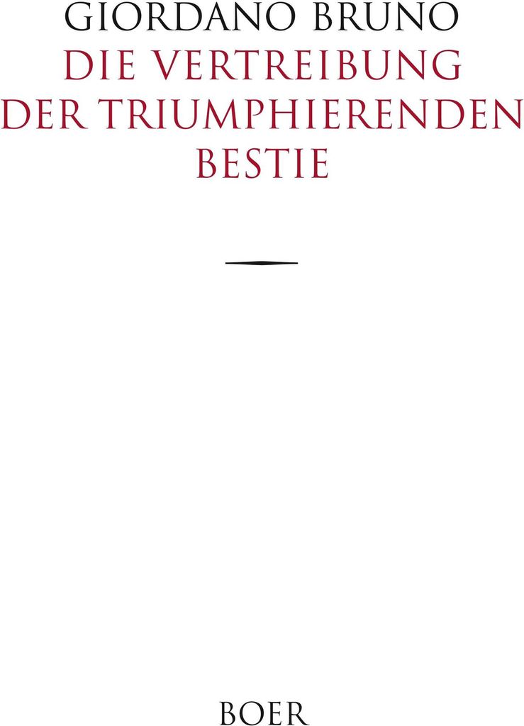 Die Vertreibung der triumphierenden Bestie