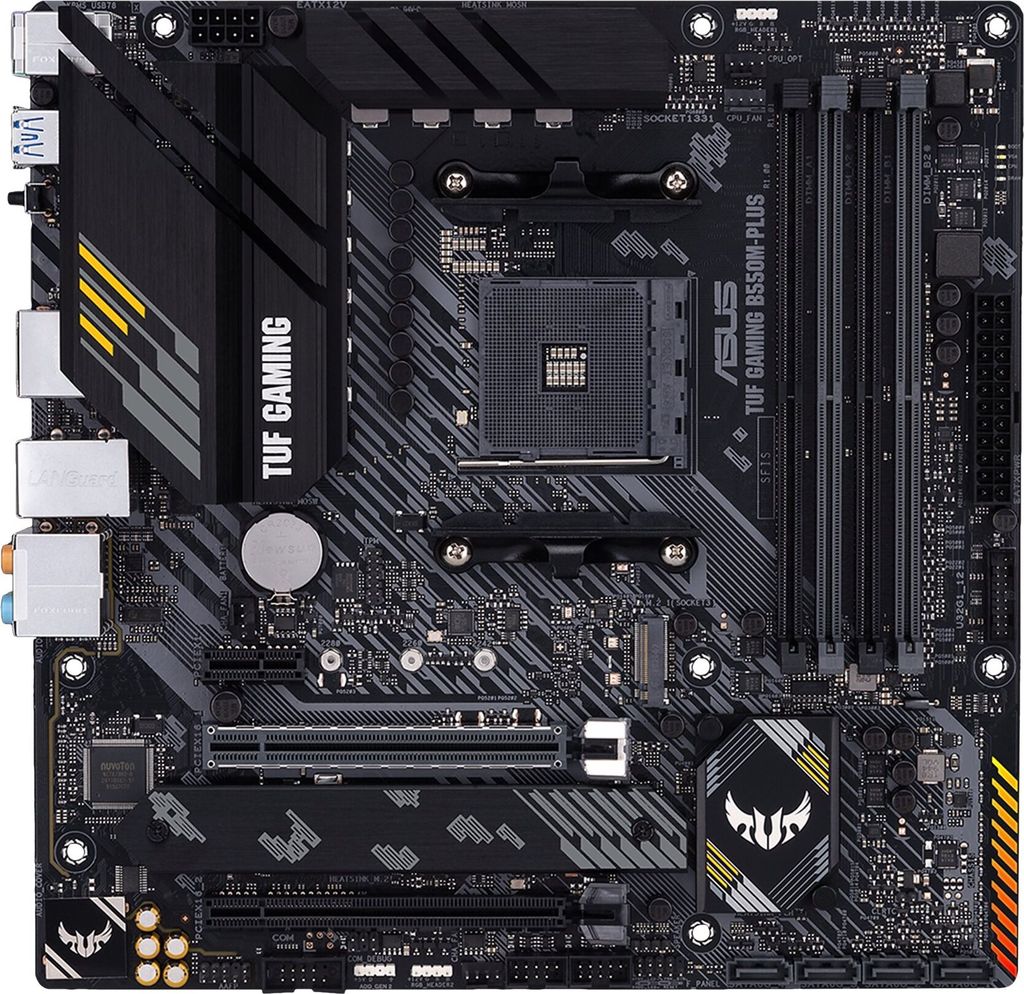 Asus Tuf Gaming B550M-Plus (Amd,Am4,Ddr4,Atx) Image du produit 