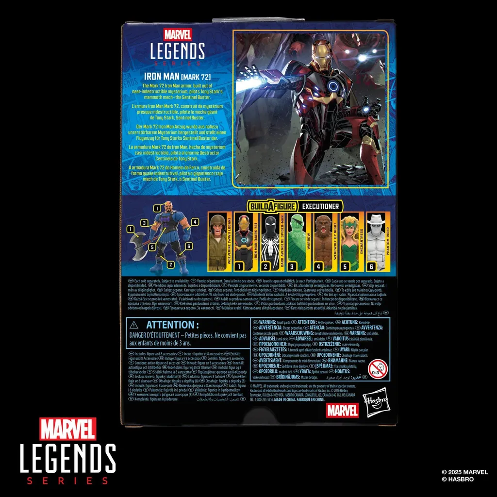 Figurine Articulée Iron Man Mark 72 Marvel Legends Robuste et Durable - 4