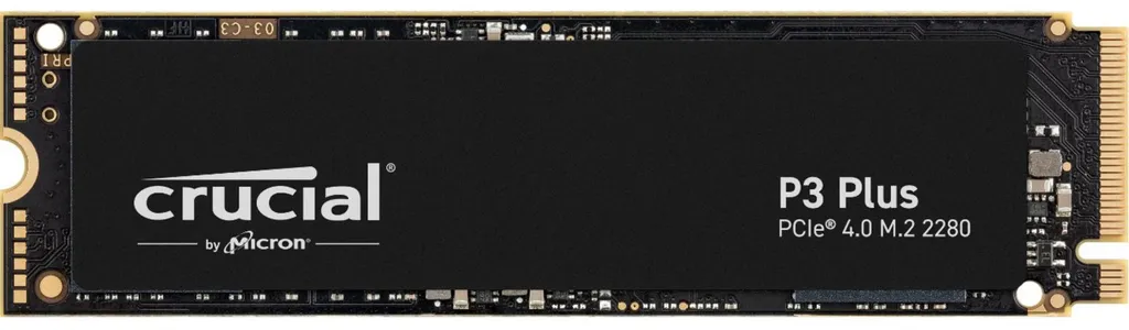 Accélérez votre PC lent avec le SSD Crucial P3 Plus 1 To NVMe PCIe 4.0