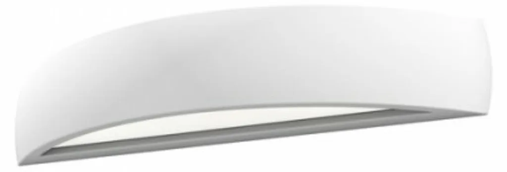 CRESCENT L Applique murale en plâtre blanc 230V LED E14 2x6W Moderne