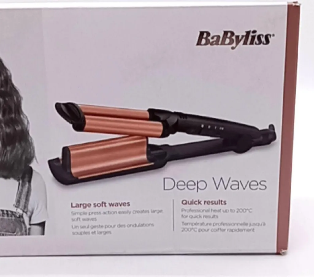 BaByliss W2447E Deep Waves : Fer à gaufrer professionnel haute précision - 25