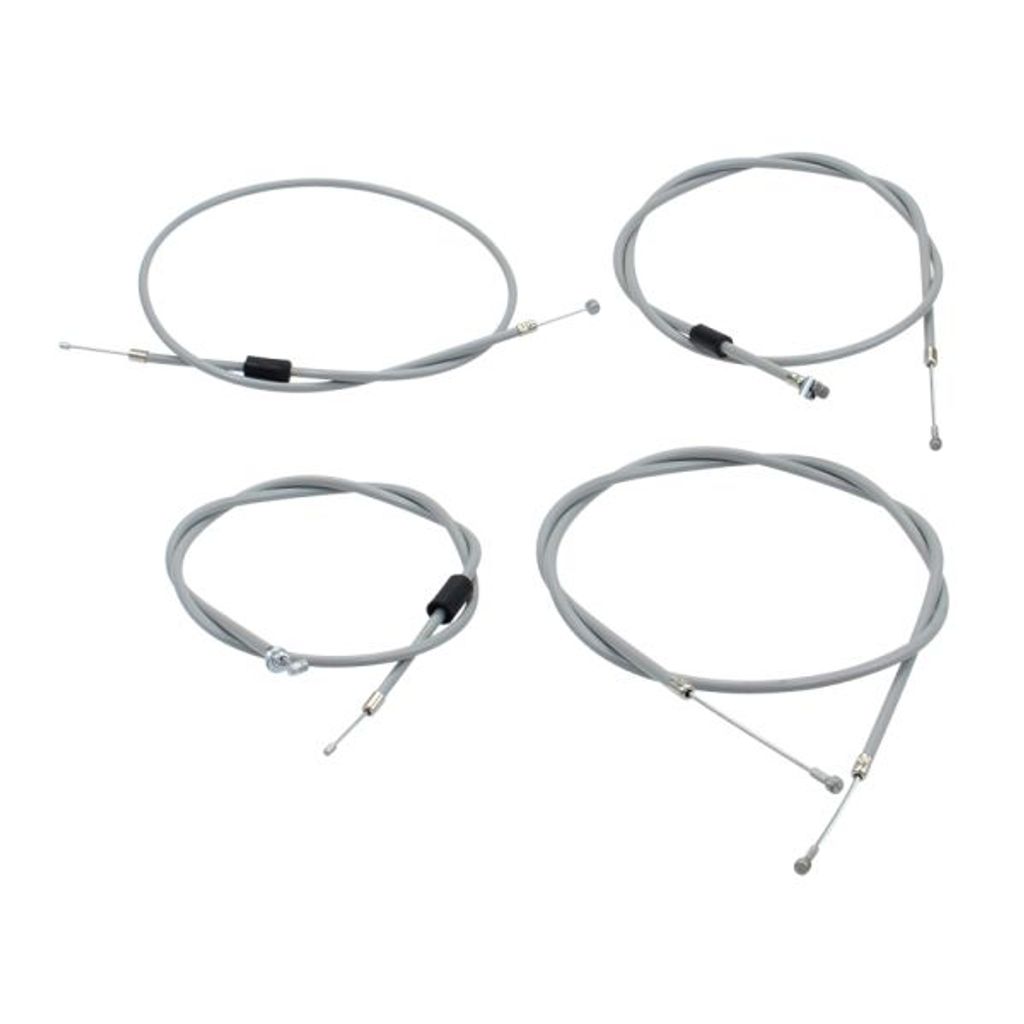 Bowdenzug Set grau für Simson S 50 (Bj. Okt.1976-1980)