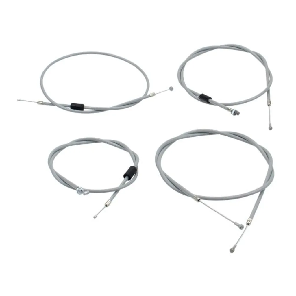 Kit complet de câbles de commande gris pour cyclomoteur Simson S 50