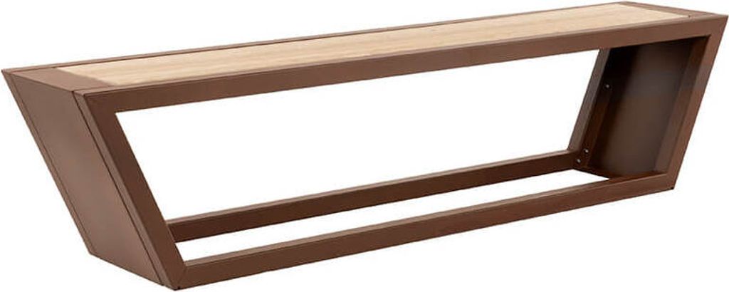 HOME DELUXE Sitzgarnitur aus Stahl KOBON Braun - Germany - 1 x Bank | bequeme Sitzgarnitur, moderne Sitzgarnitur, elegante Sitzgarnitur, Sitzgarnit...