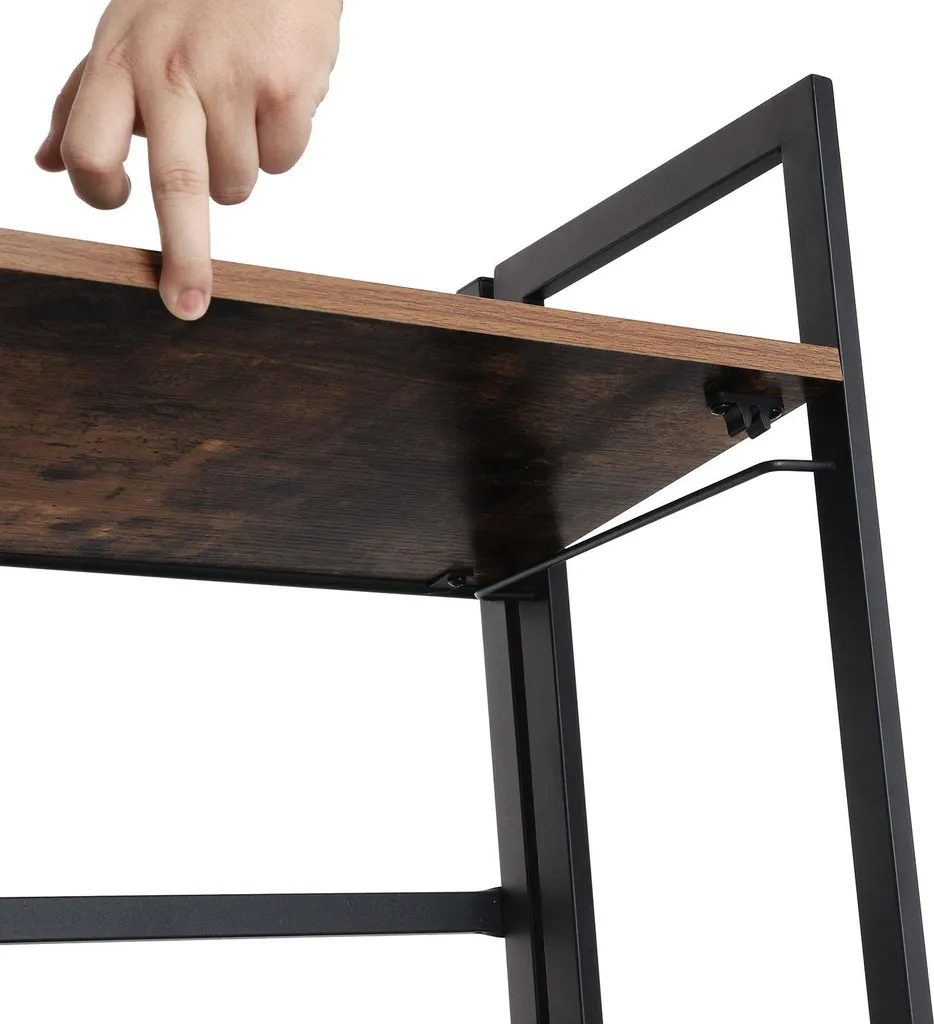 Étagère pliante de conception industrielle à 4 niveaux - Modèle LOFT-V1 - 5