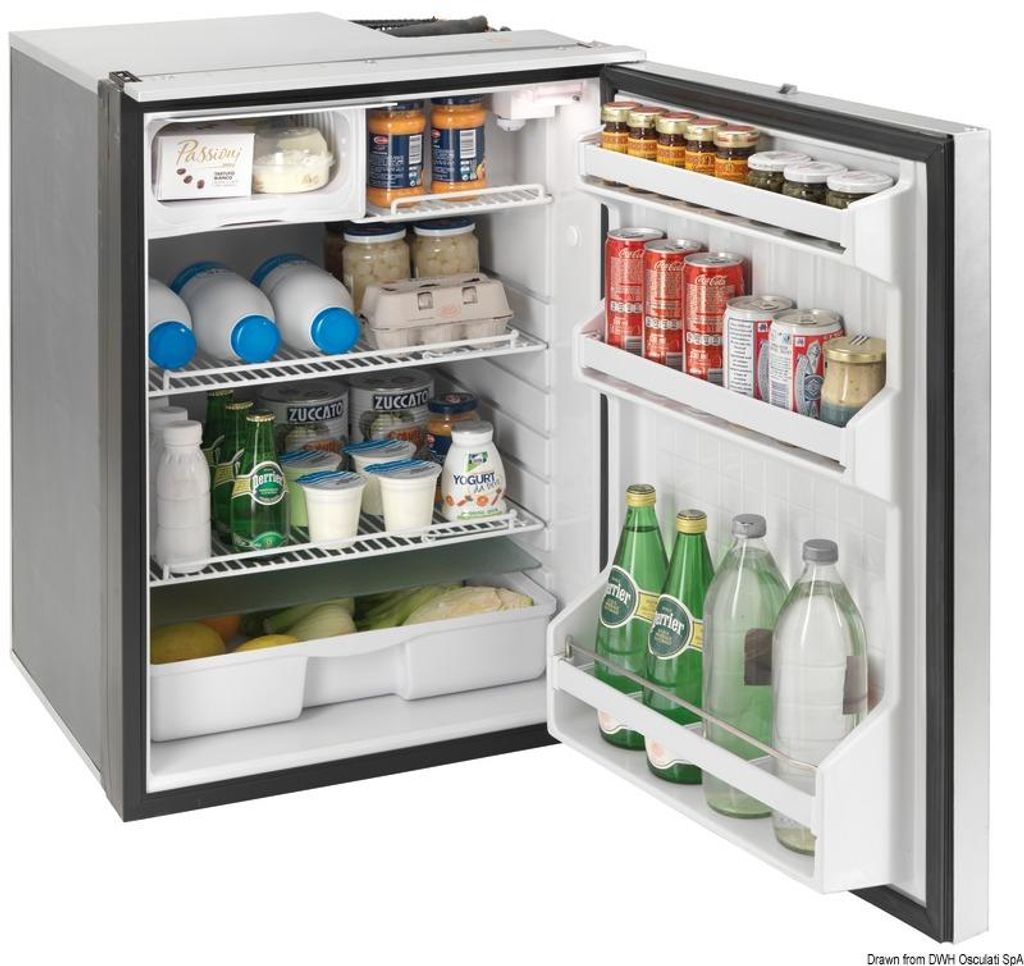 ISOTHERM Cruise Elegance Kühlschrank silber 130 l - Osculati 50.827.26