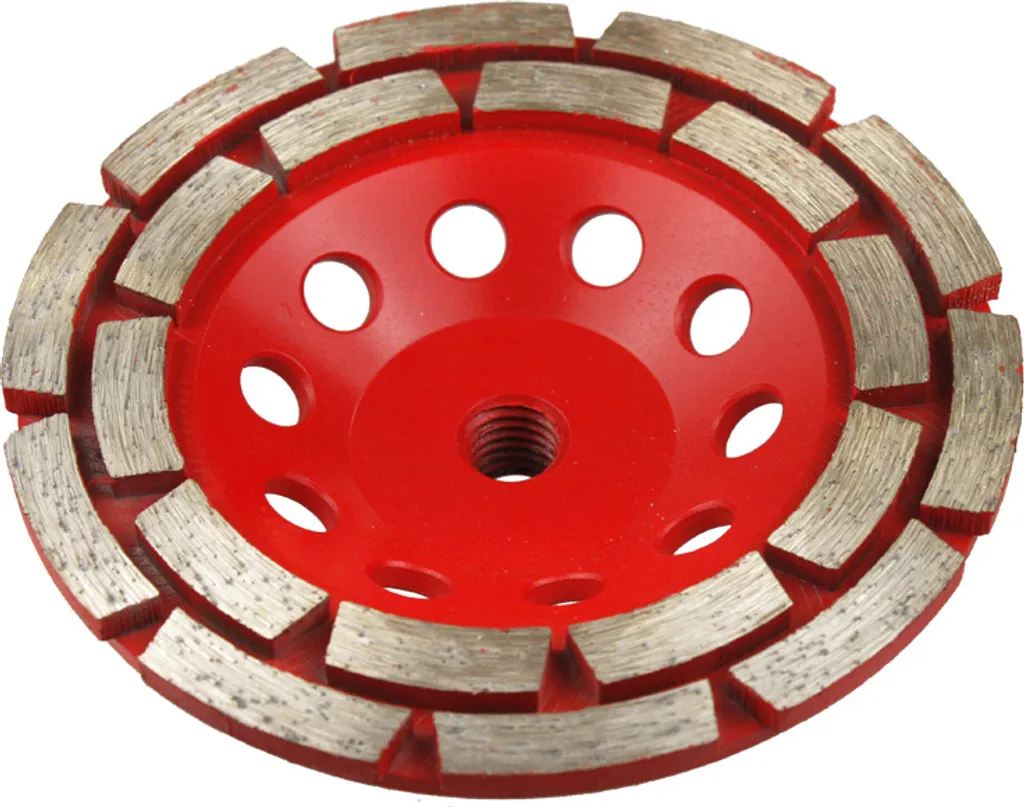 Disque diamant 125mm M14 anti-vibration pour meulage précis du béton