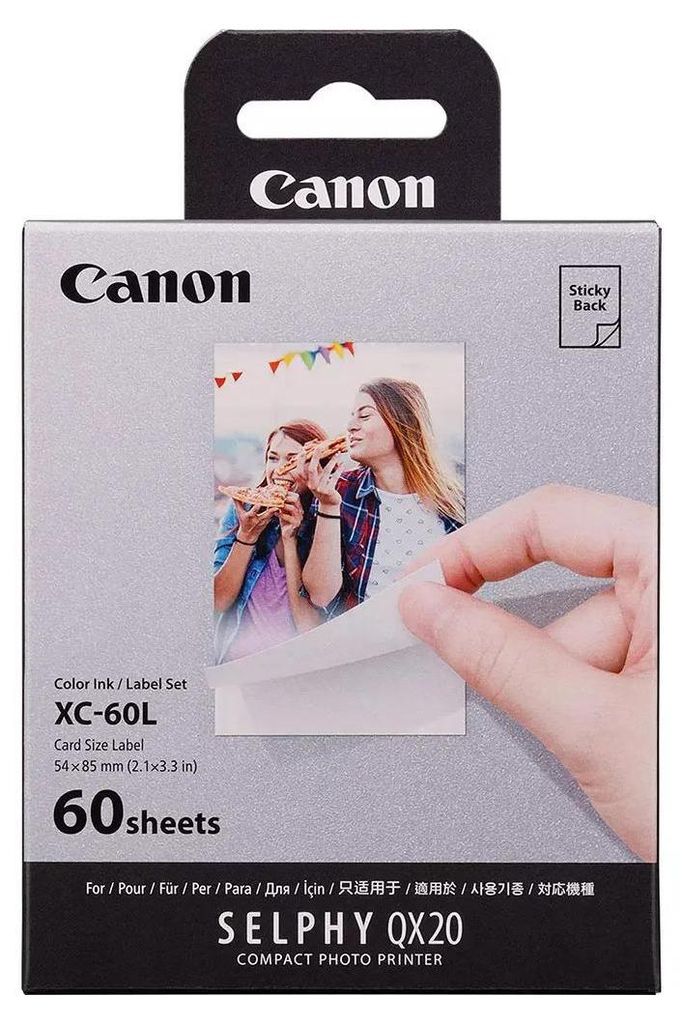 Canon XC-60 L Sticker Set 60 Bl. 54 x 85 mm Produktbild 