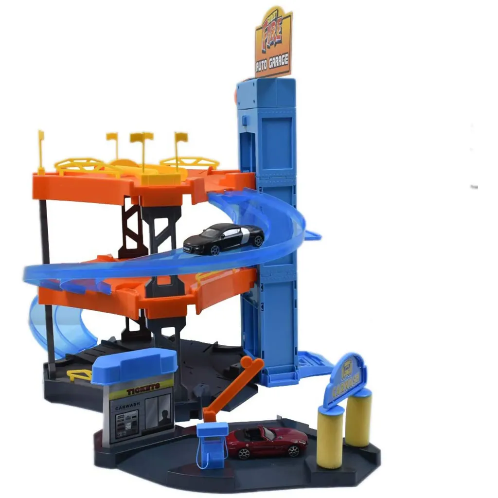 Garage Auto 1:43 BB : Rangez et Exposez vos 2 Voitures Miniatures avec Style