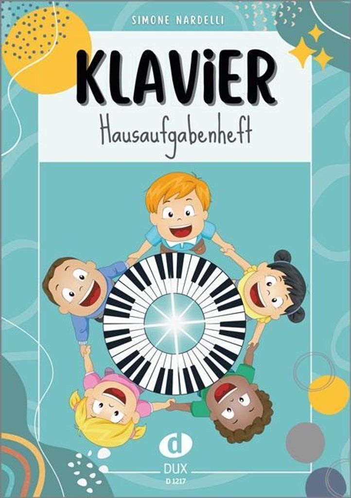 Klavier-Hausaufgabenheft Produktbild 