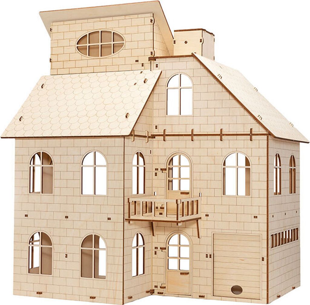 Dreamy Doll House 3D-Puzzle – 160 Teile Puppenhaus Für Mädchen Ab 8 Jahren, Montage Ca. 170 Min.