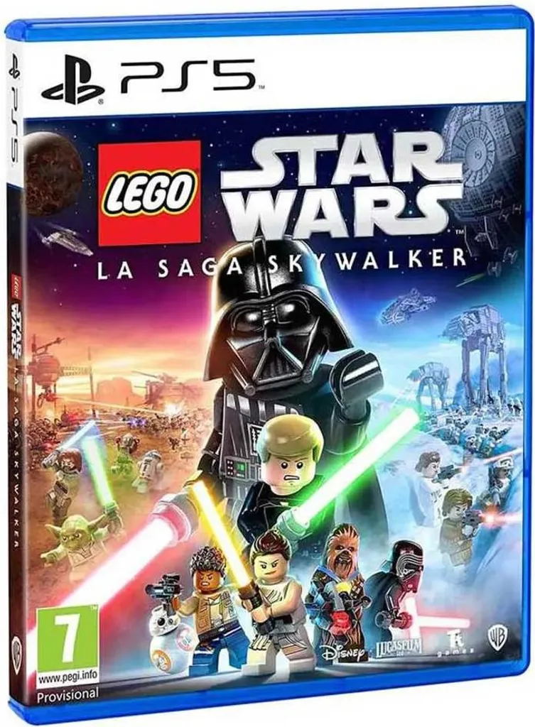 Lego Star Wars PS5 jeu neuf avec graphismes 4K et humour parodique