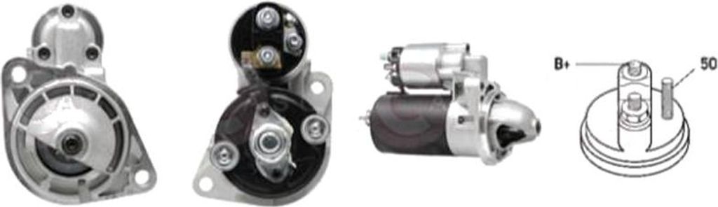 CASCO CST10199AS Starter Anlasser 1,10kW für OPEL Astra F CC (T92) 12V