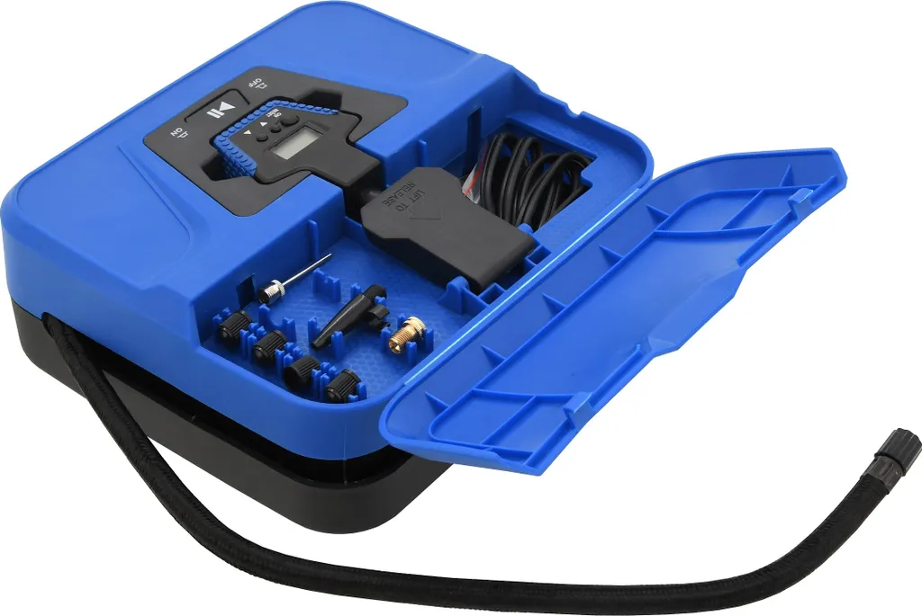 Mini compresseur d'air 12V digital pour camping, vélo et automobile