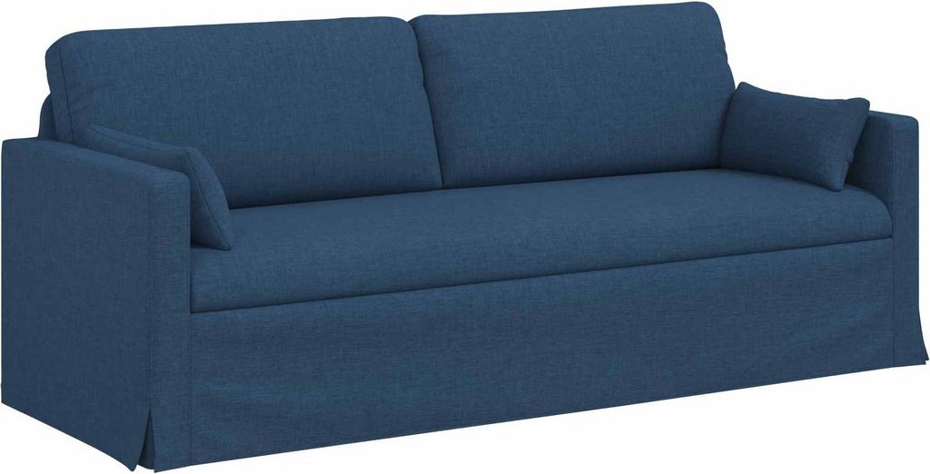 vidaXL Sofa Blau 198 x 78 x 80 cm Stoff