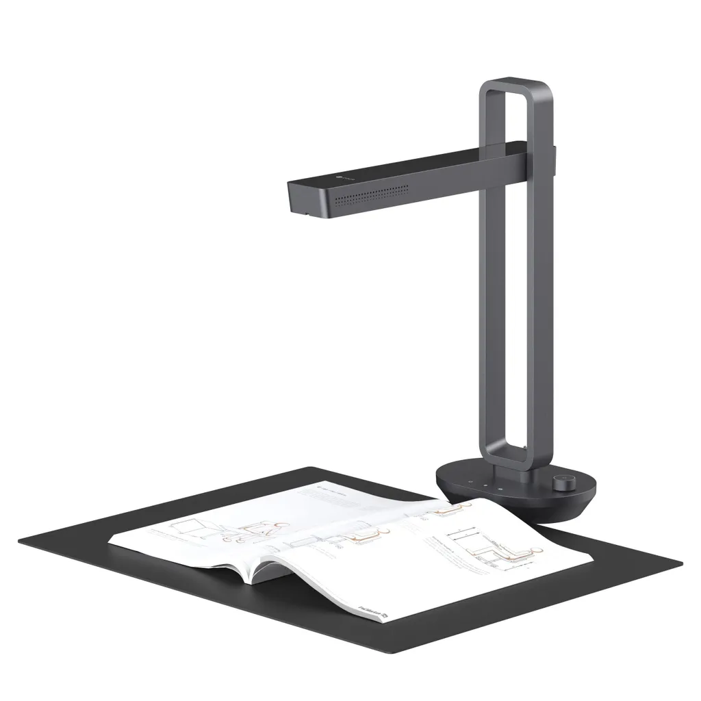 Scanner CZUR Aura Pro 14MP avec OCR et lampe LED 4 couleurs intégrée
