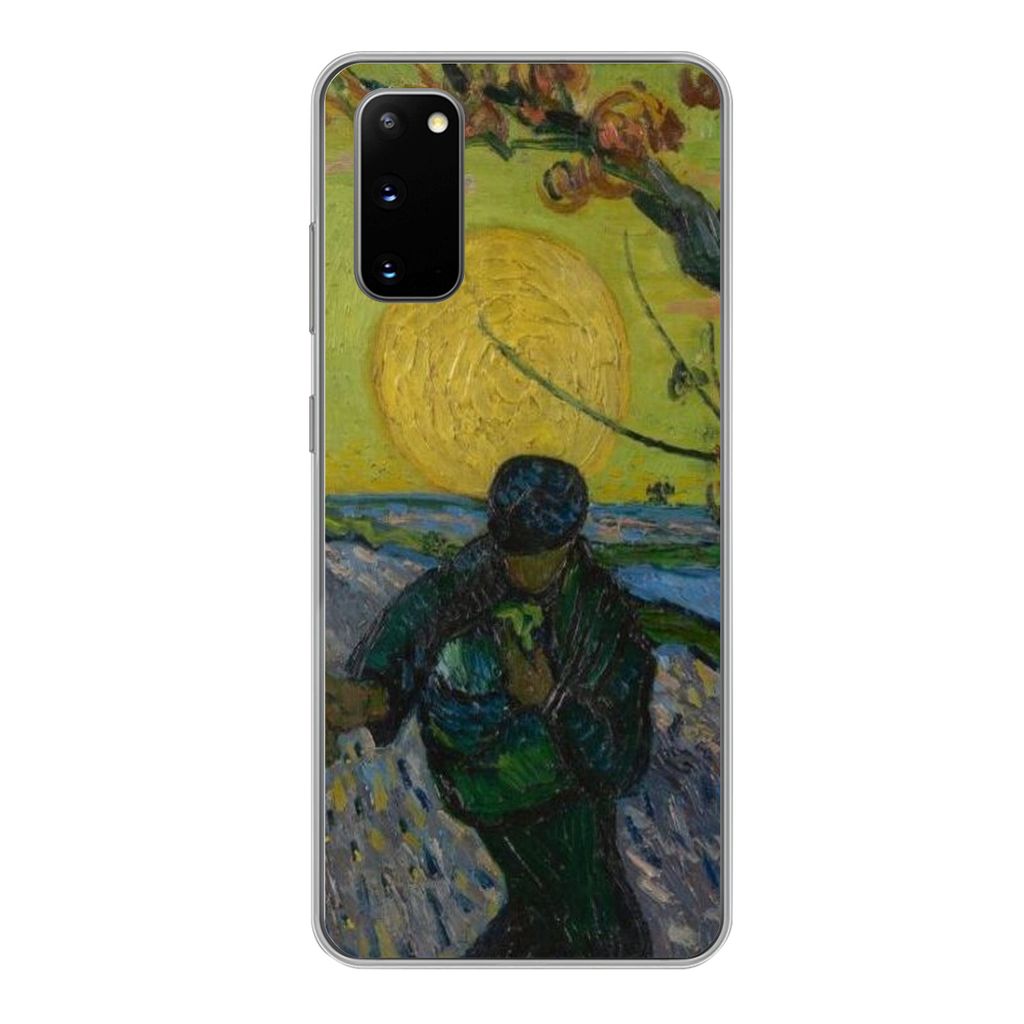 MuchoWow Handyhülle Schutzhülle Hülle für Samsung Galaxy S20 Der Sämann - Vincent van Gogh Silikon Softcase Handy Hülle - Bild