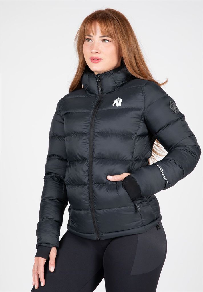 Gorilla Wear Rachel Pufferjacke - Schwarz - L