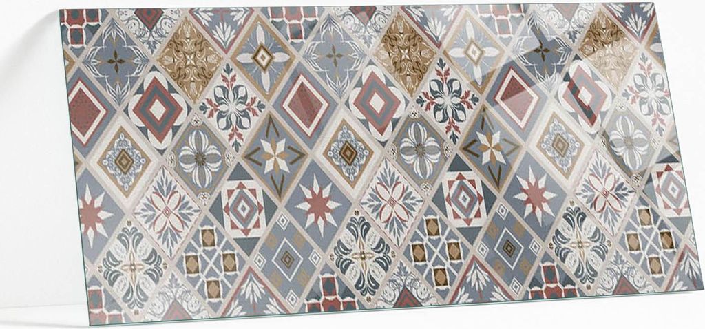 Bedruckte Glas Tischplatte 125x50 cm – Glasplatte mit Motiv – Esstischplatte bedruckt – Sicherheitsglas mit Druck – Tischplatte Ersatz – ...