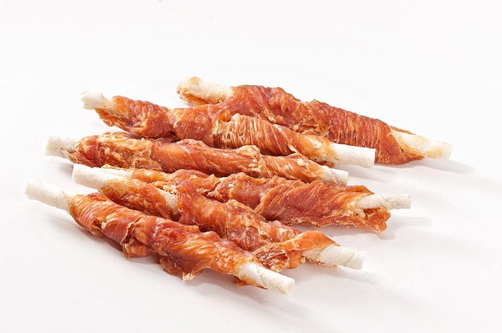 123... Hund dabei! - Hähnchenfilet Kaurolle 100 Stück - Produktbild 