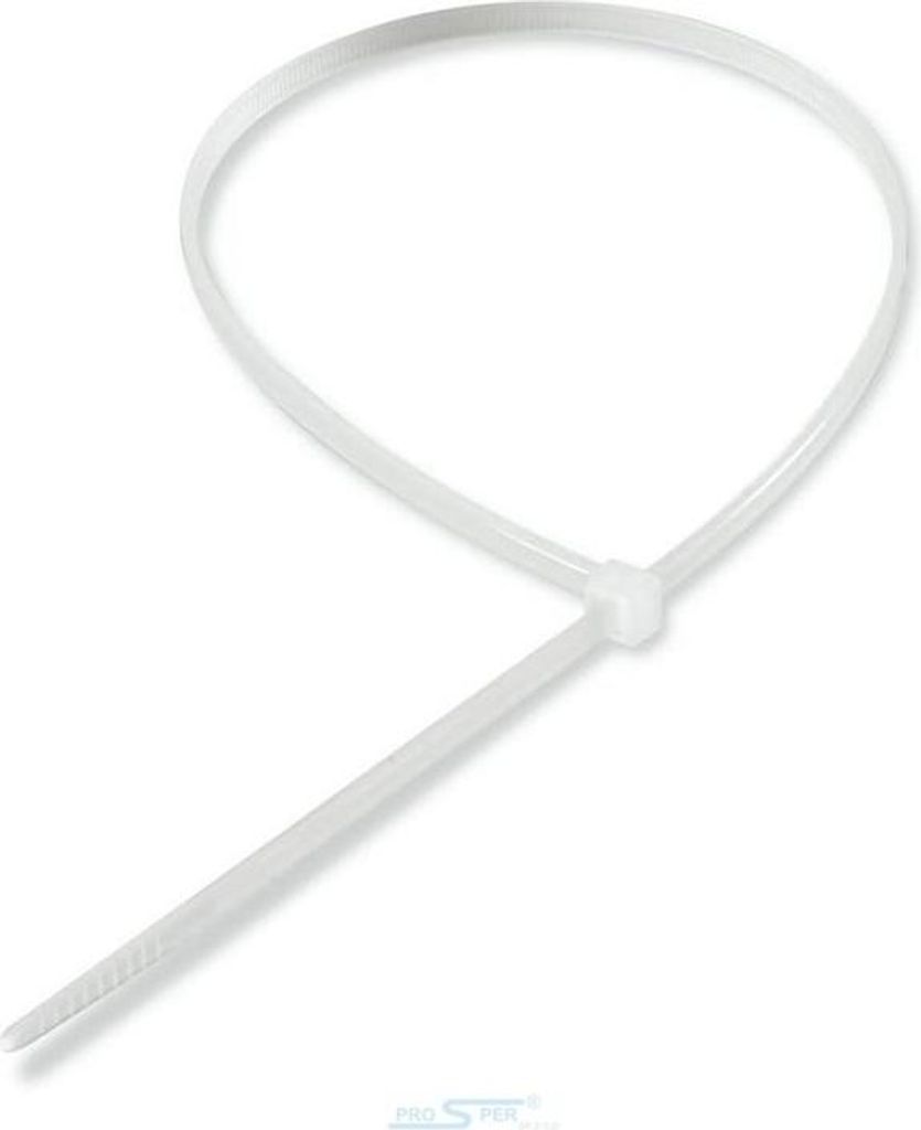Kabelbinder 4,6mm x 450mm neutral stark CT5X450W Trytix