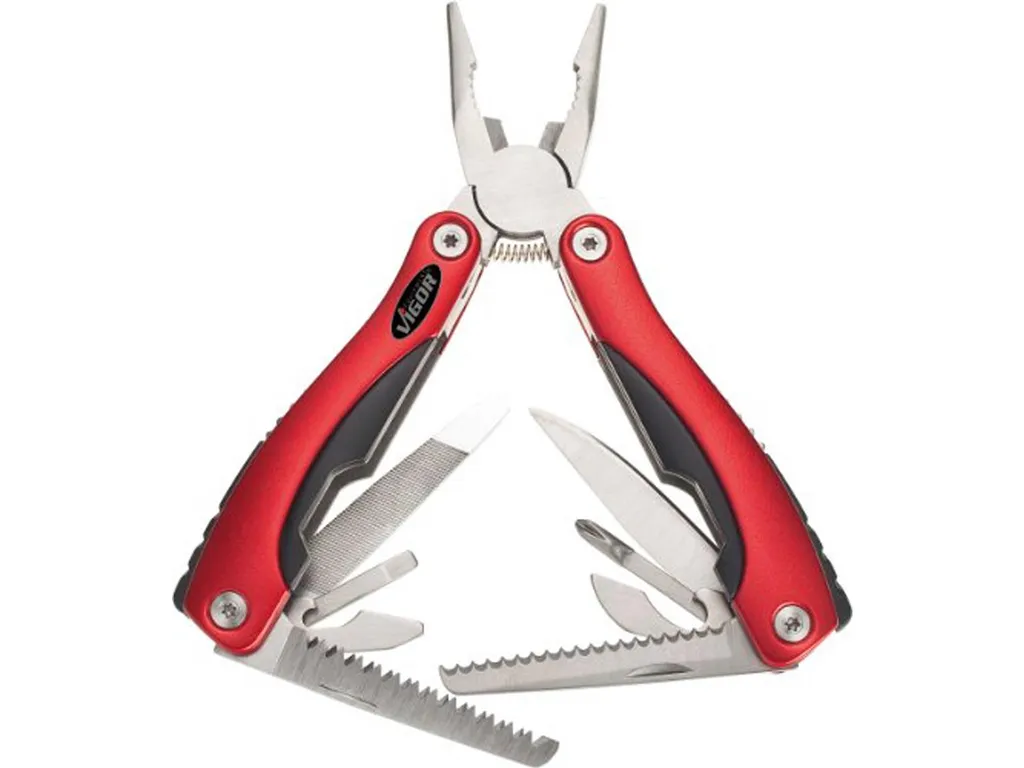 Pince Multifonction 14 outils Vigor V1785 pour Bricolage et Dépannage