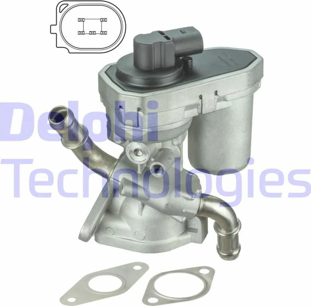 Vanne EGR Delphi Haute Précision compatible OE 1480549 Transit 2.2 TDCI