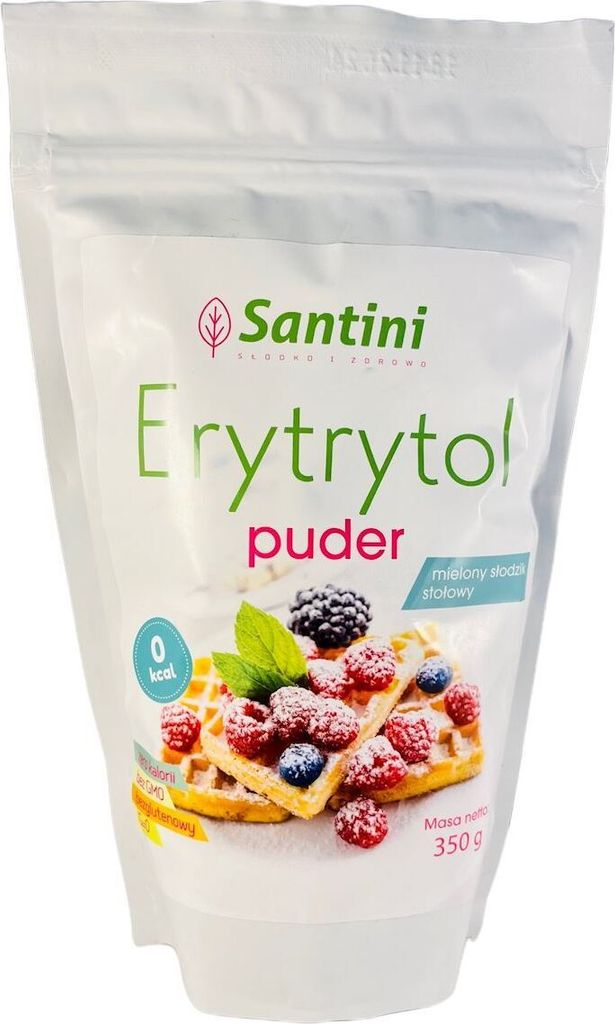 GLUTENFREIES ERYTHRITOL-PULVER 350 g – SANTINI Produktbild 