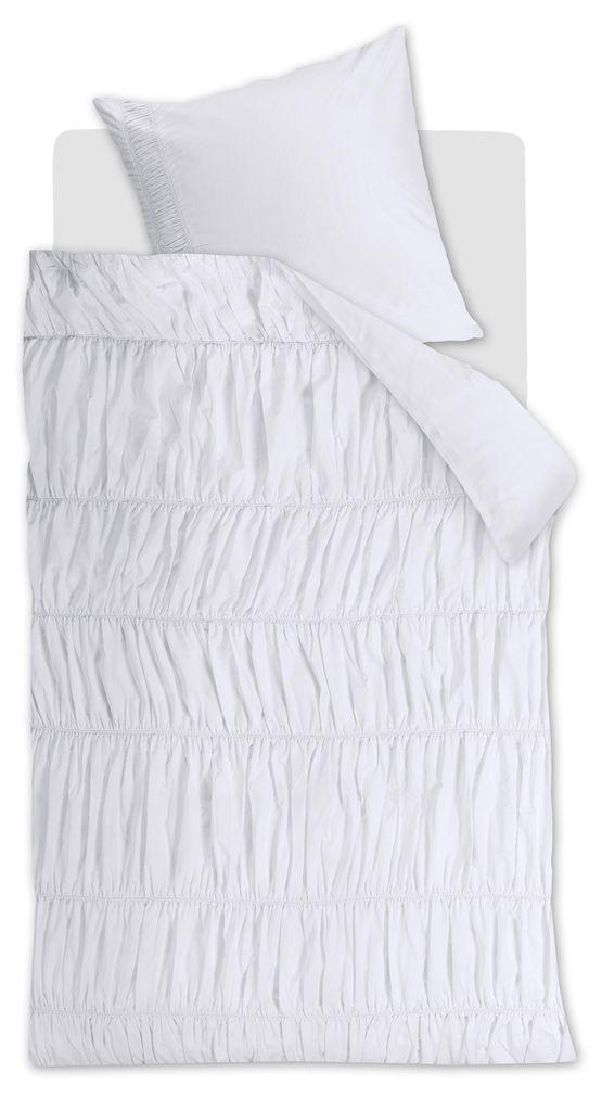 Rivièra Maison Bettwäsche DE RM Ruffle White 135x200 Weiß Produktbild 