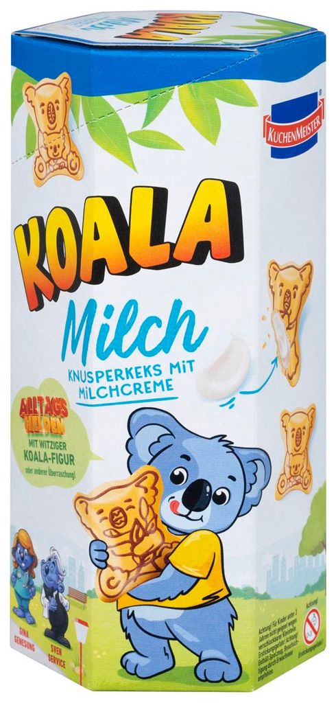 Kuchenmeister Koala mleczne chrupiące słodkie herbatniki w Zdjęcie produktu 