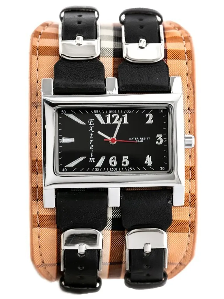 Montre-bracelet pour Femme Extrazim en Métal Argenté Design Classique