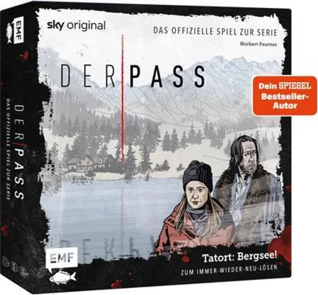 Jeu d'Enquête Der Pass Tatort Bergsee pour Soirée Jeux de Stratégie