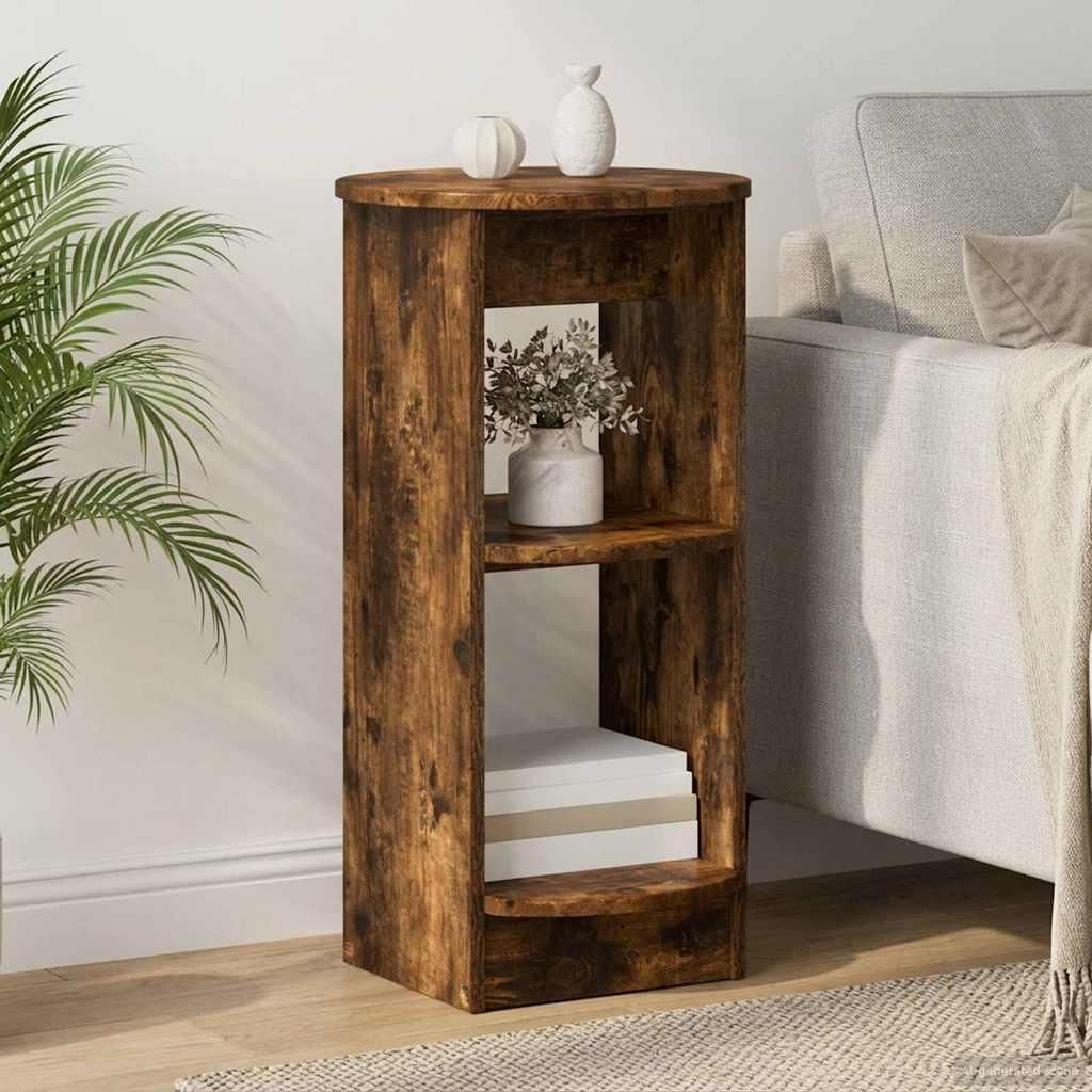 CLORIS Seitenschrank Geräucherte Eiche 40 x 40 x 75 cm Holzwerkstoff - Kommoden CC873
