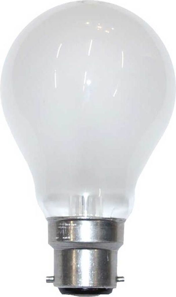 GE Glühbirne Birnenform A55 100W B22 Matt Glühlampe 1240lm Produktbild 
