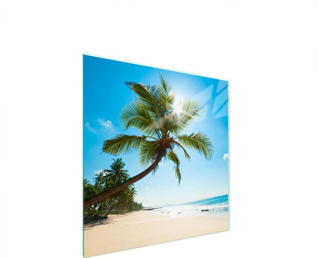 Glasschutzplatte Für Herd 50X52 Beach