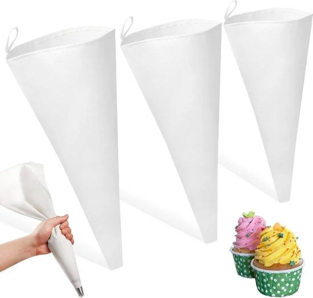Poche à douille anti-déchirure en coton 40 cm pour pâtes épaisses