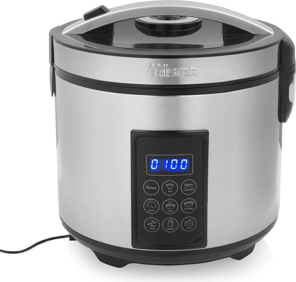 Tristar RK-6138, 1 Korb/Körbe, Grau, Freistehend, Tasten, Produktbild 